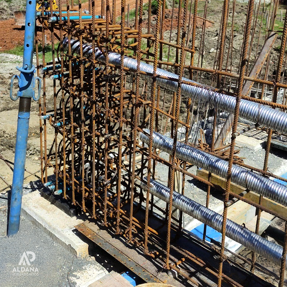 Postensado de pueentes aldana postensados